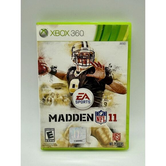 Madden NFL 11 - Xbox‎ 360 Game, Case And Manual Tested - Picture 1 of 3